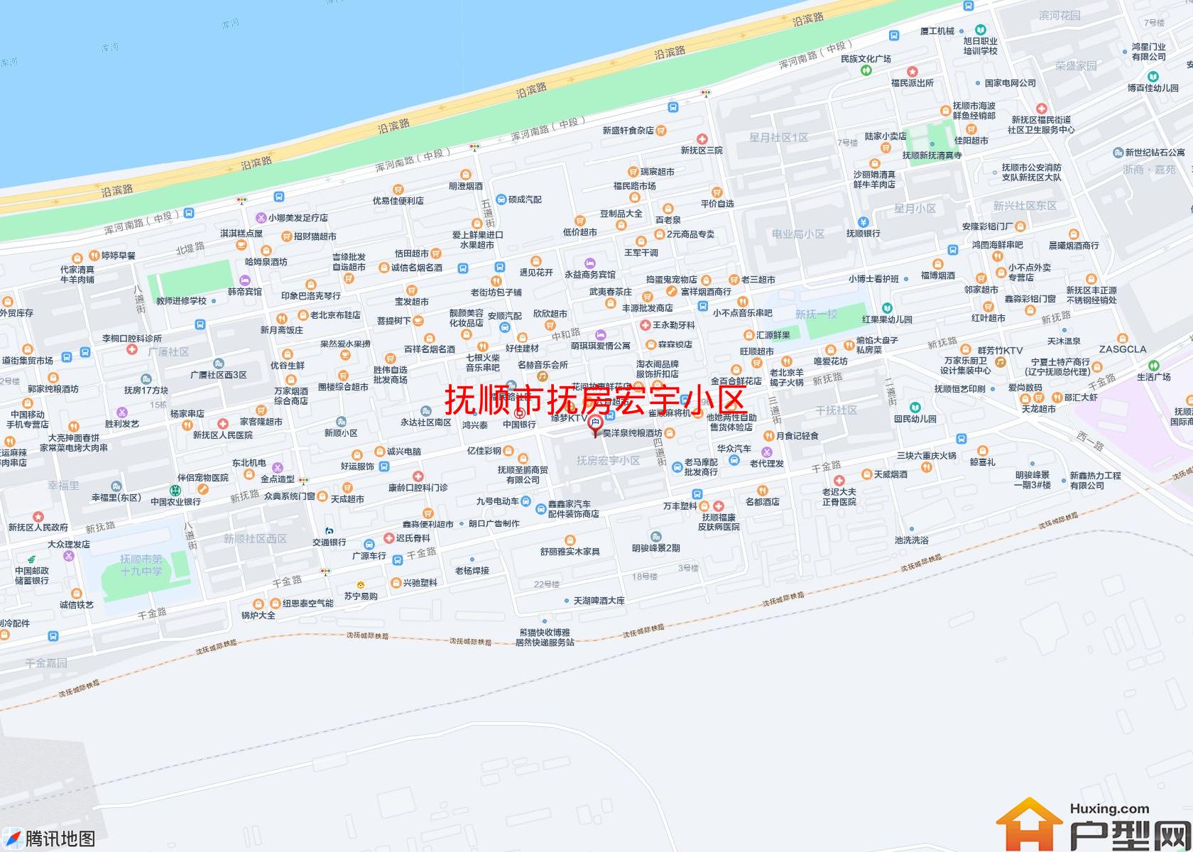 抚房宏宇小区小区 - 户型网