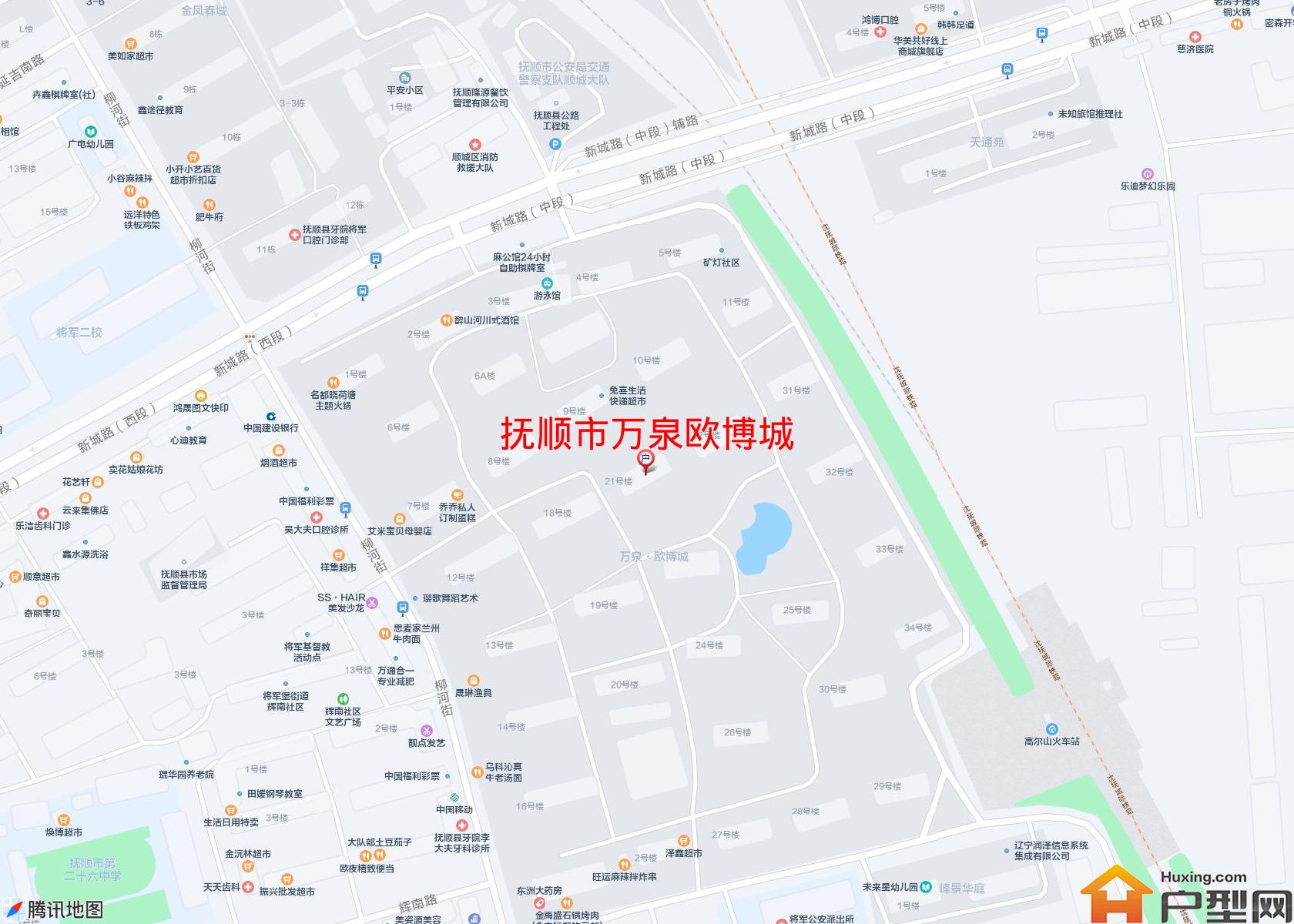 万泉欧博城小区 - 户型网