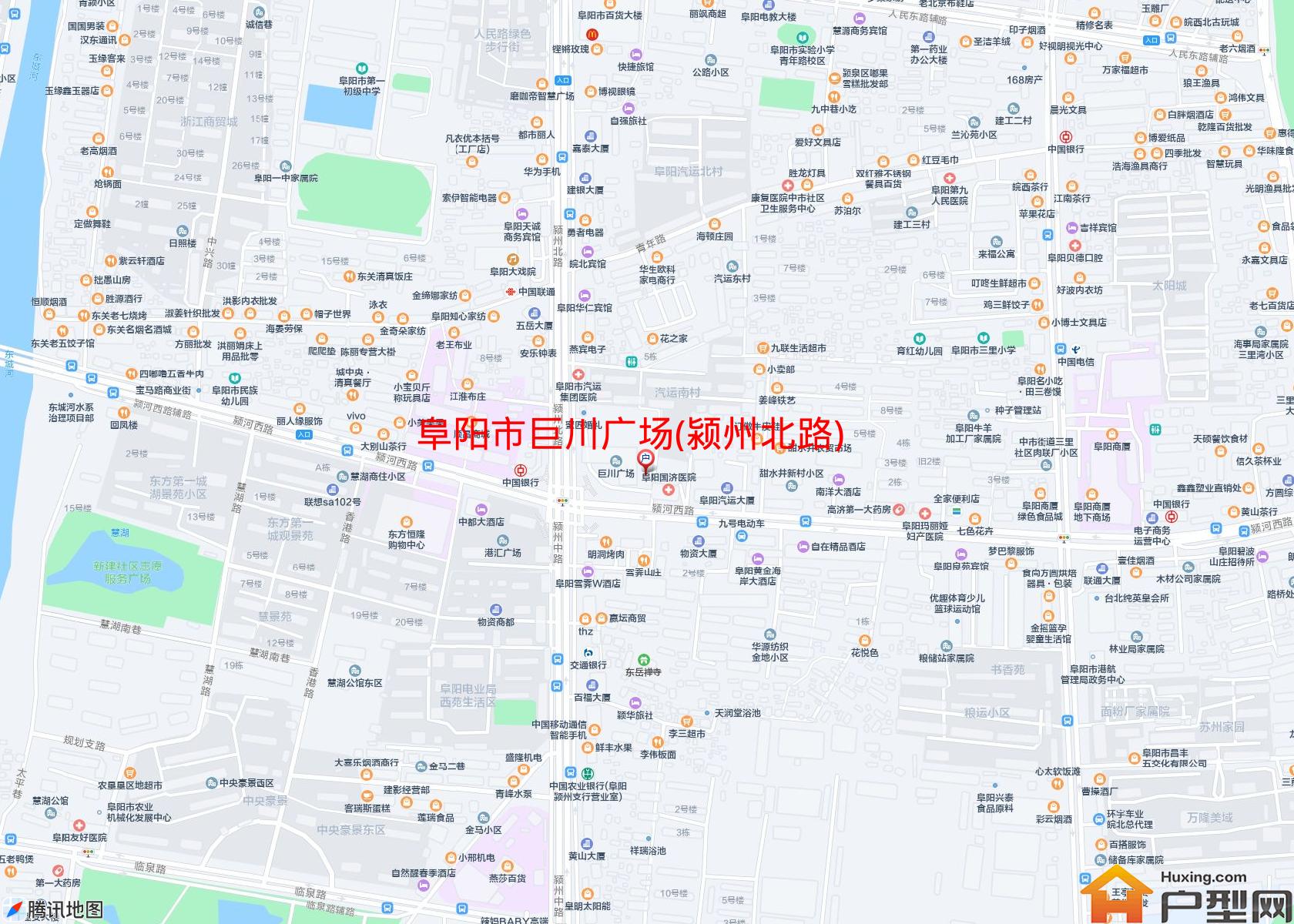 巨川广场(颍州北路)小区 - 户型网