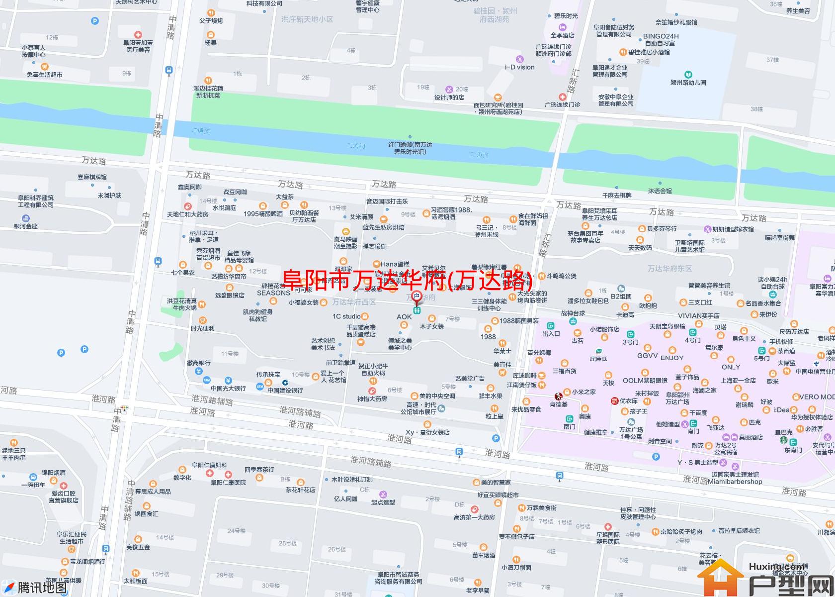 万达华府(万达路)小区 - 户型网