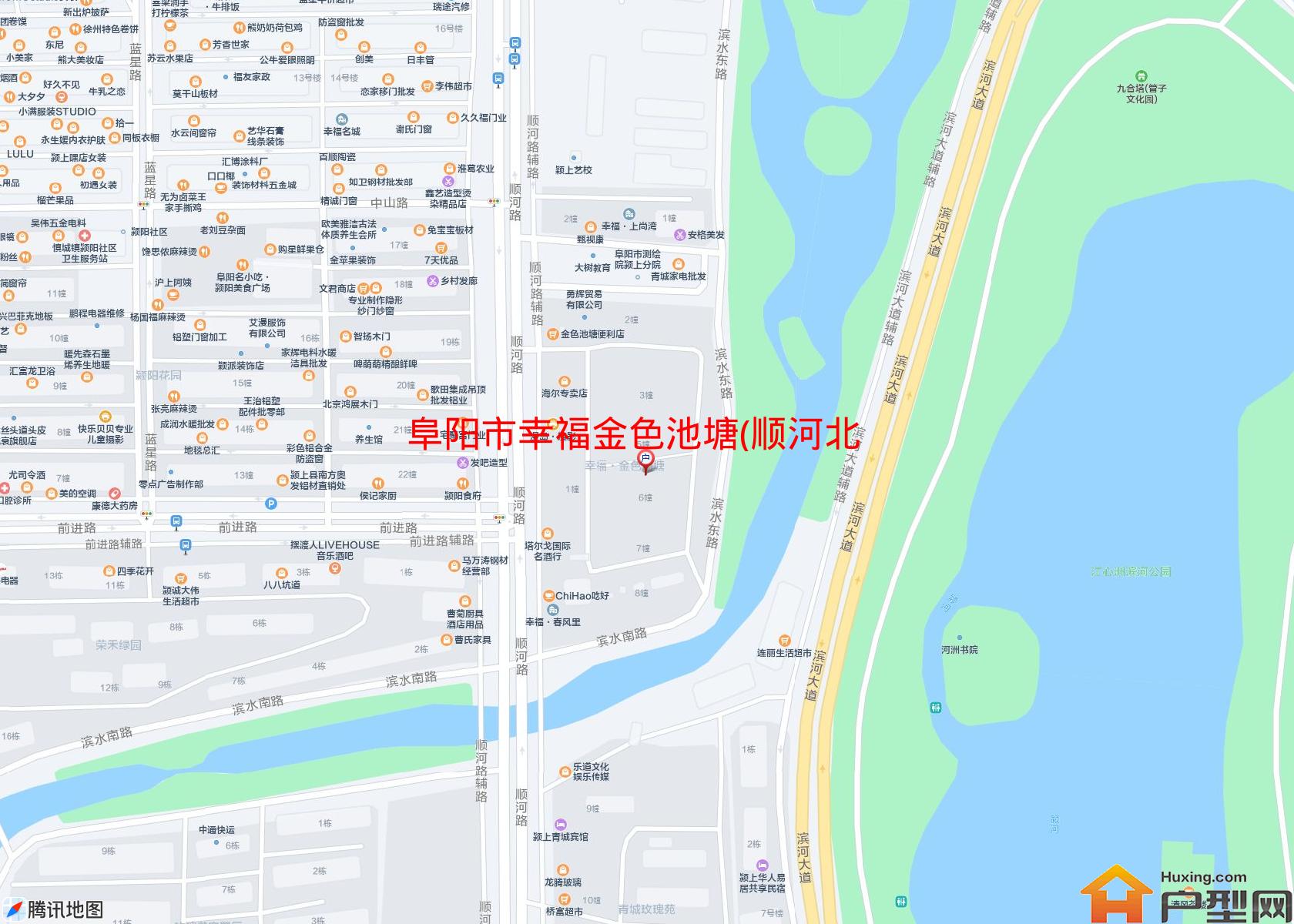 幸福金色池塘(顺河北路)小区 - 户型网