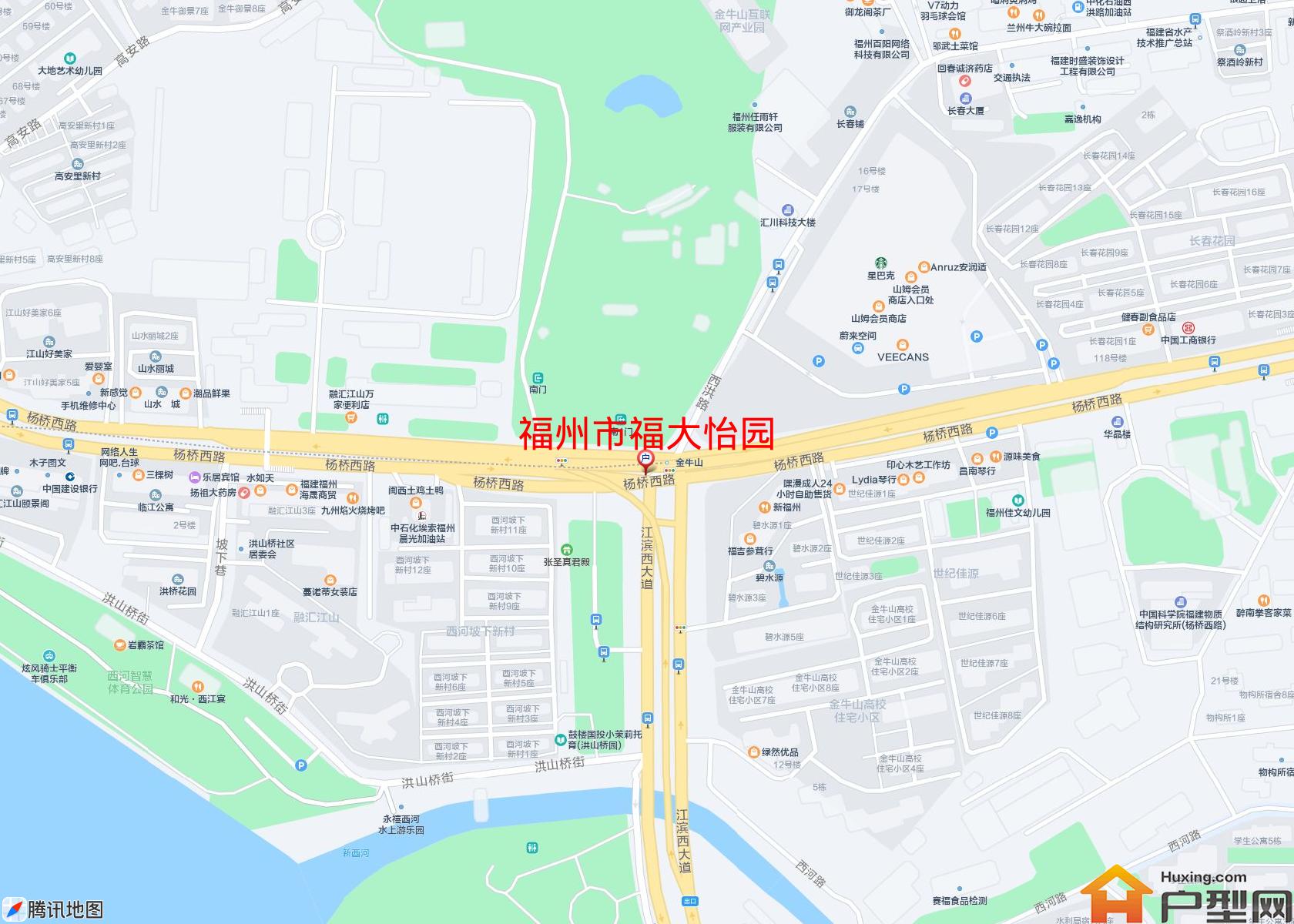 福大怡园小区 - 户型网