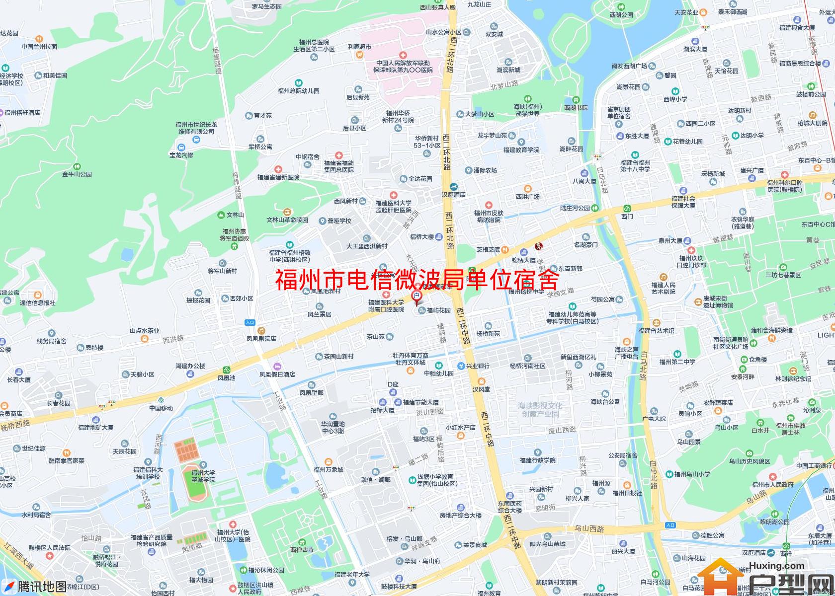 电信微波局单位宿舍小区 - 户型网