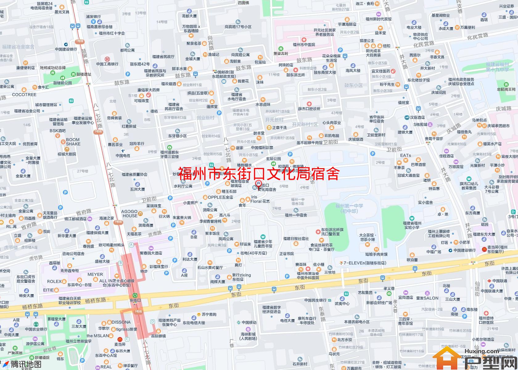 东街口文化局宿舍小区 - 户型网