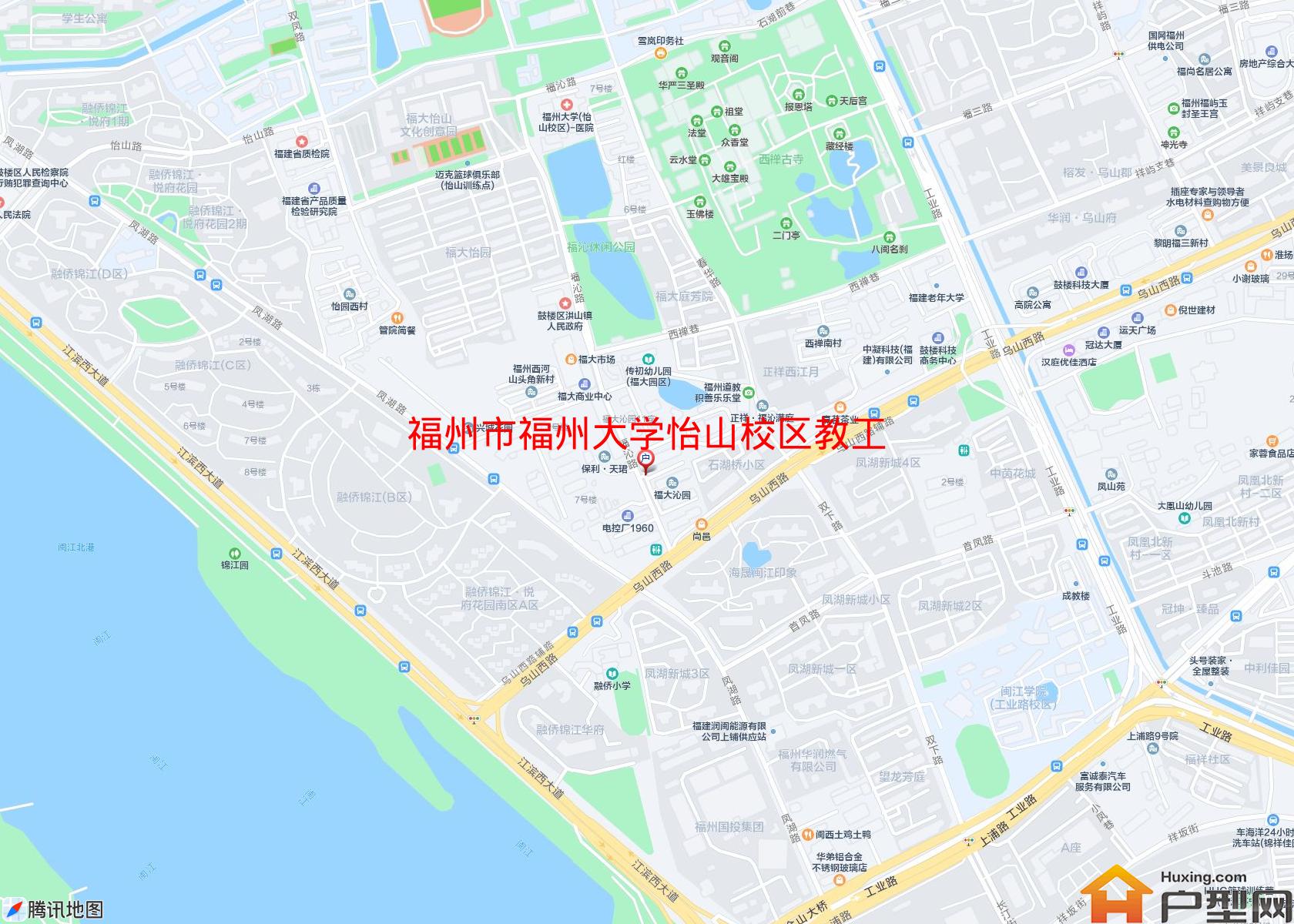 福州大学怡山校区教工生活区小区 - 户型网