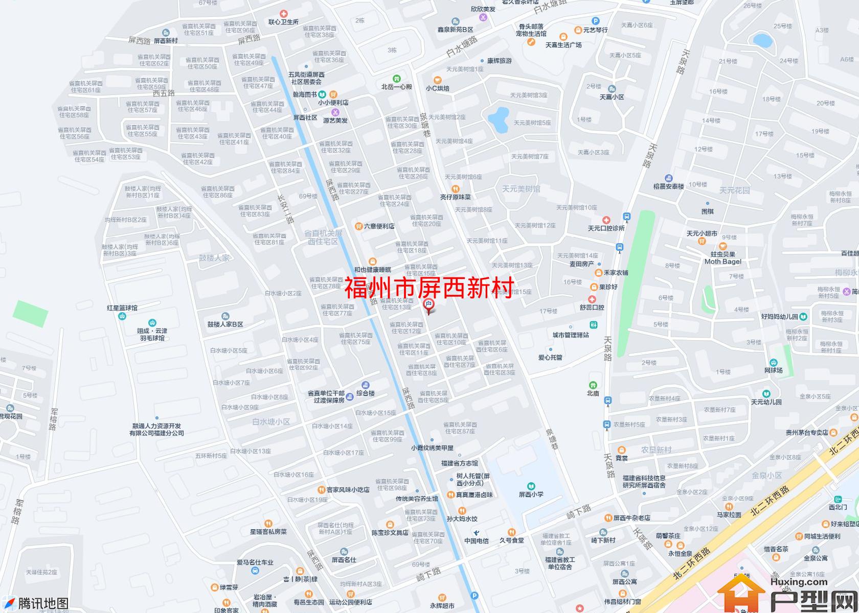 屏西新村小区 - 户型网