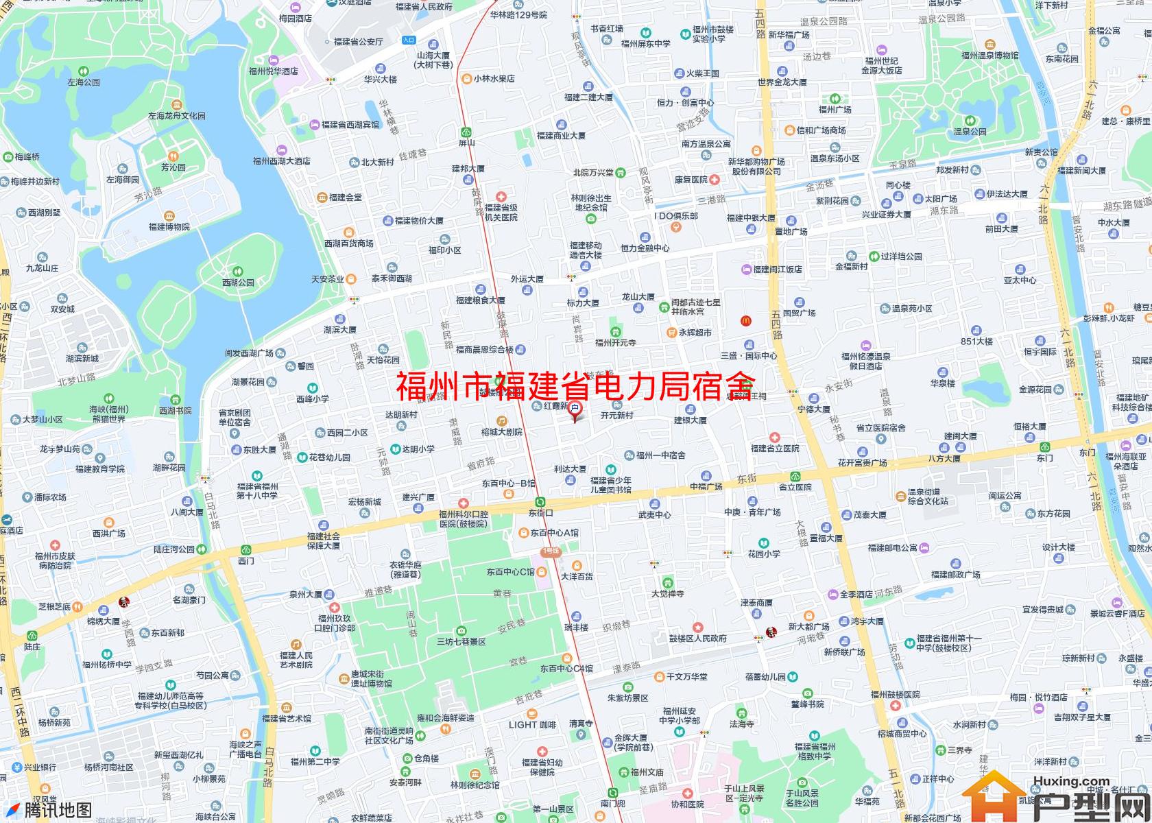 福建省电力局宿舍小区 - 户型网