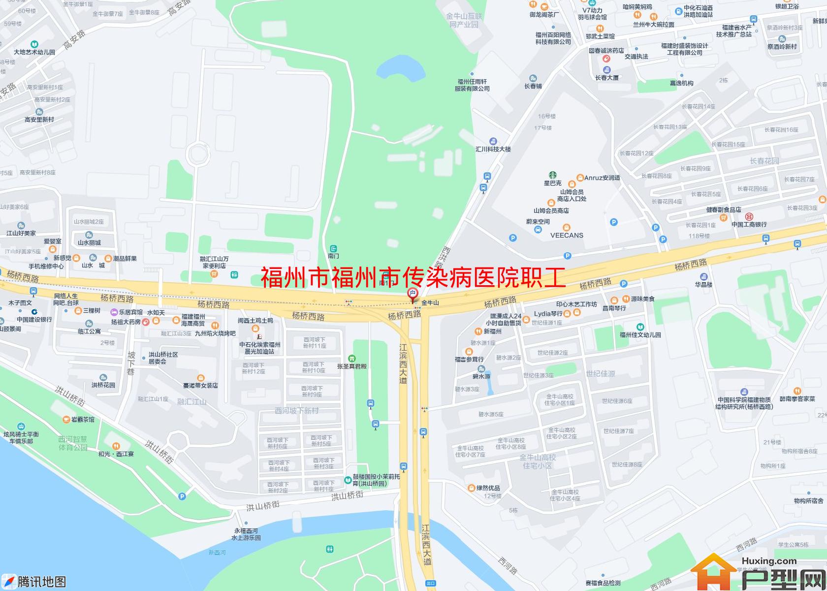 福州市传染病医院职工宿舍小区 - 户型网