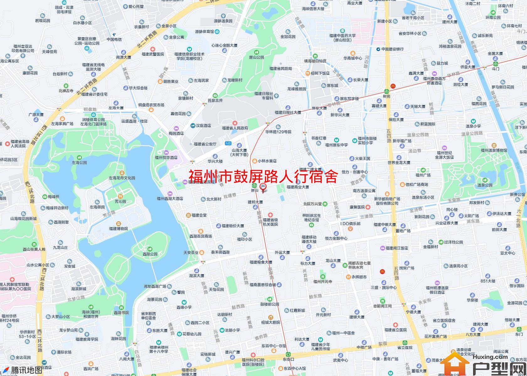 鼓屏路人行宿舍小区 - 户型网