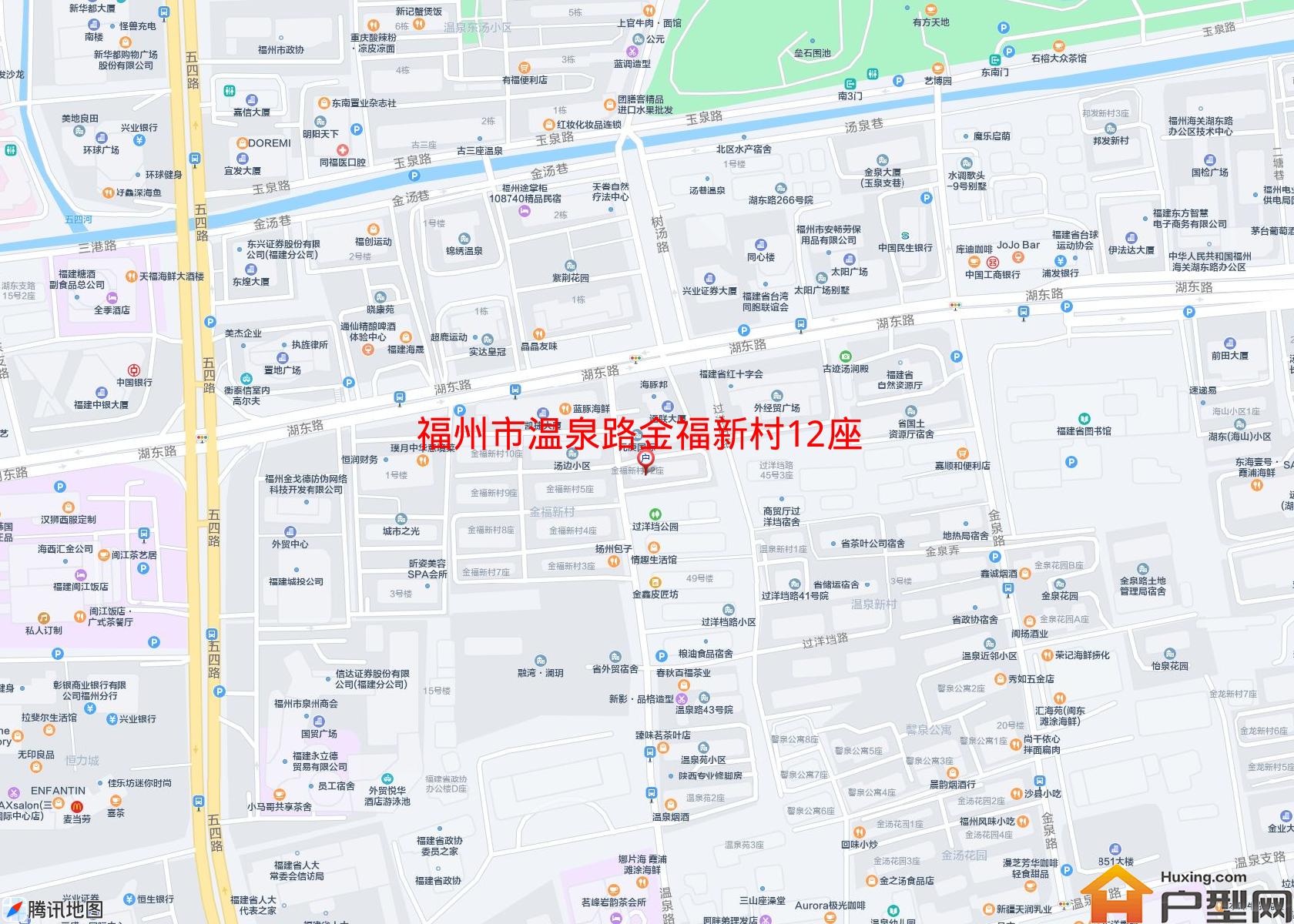 温泉路金福新村12座小区 - 户型网