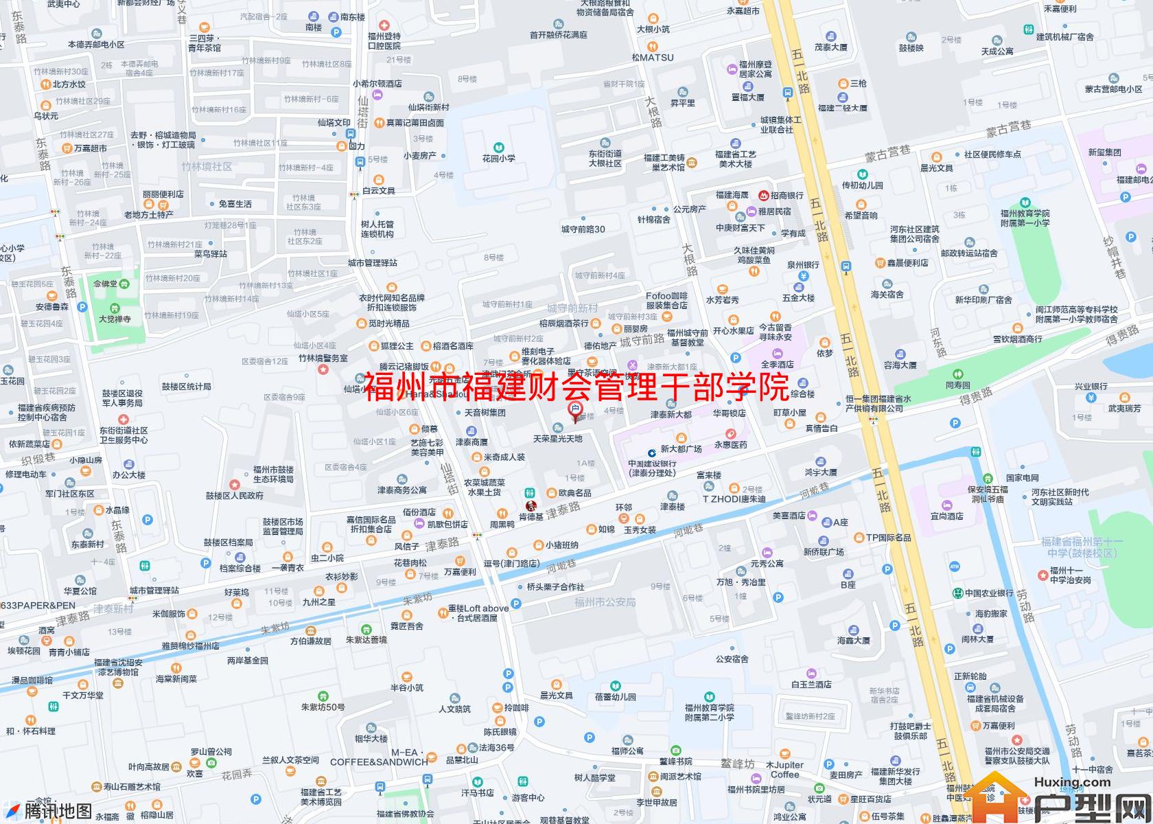 福建财会管理干部学院宿舍小区 - 户型网