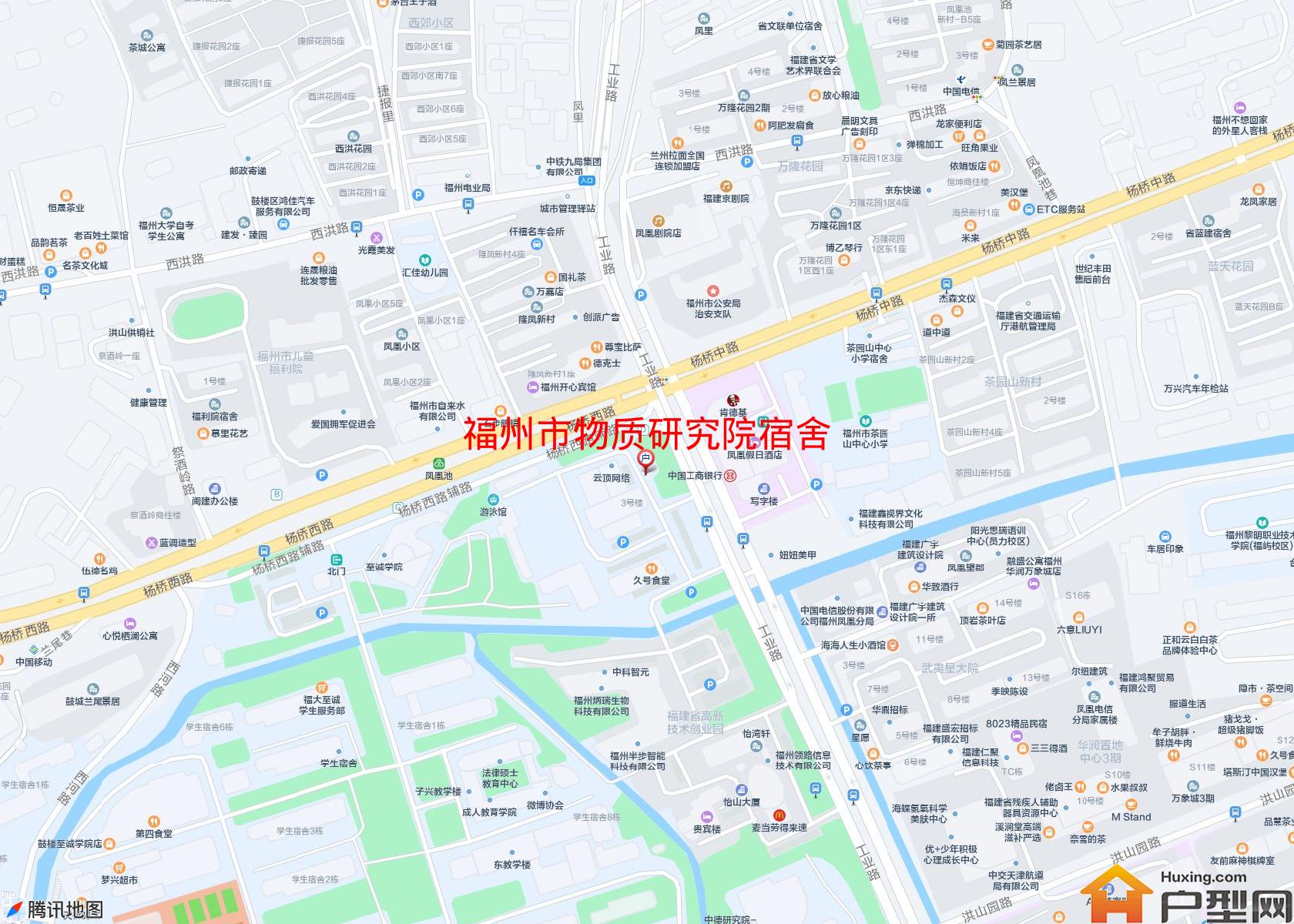 物质研究院宿舍小区 - 户型网