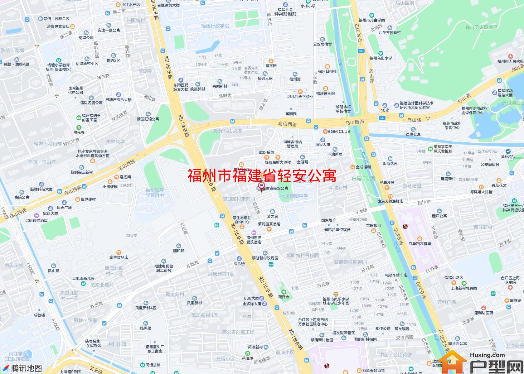 福建省轻安公寓小区 - 户型网