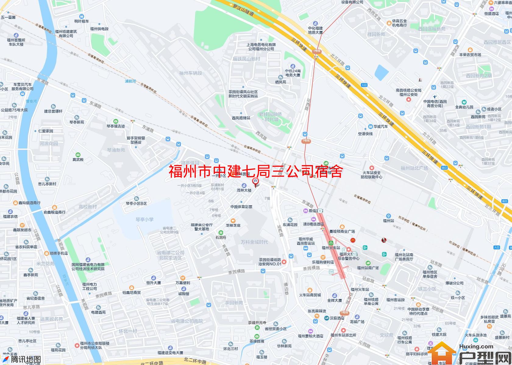 中建七局三公司宿舍小区 - 户型网