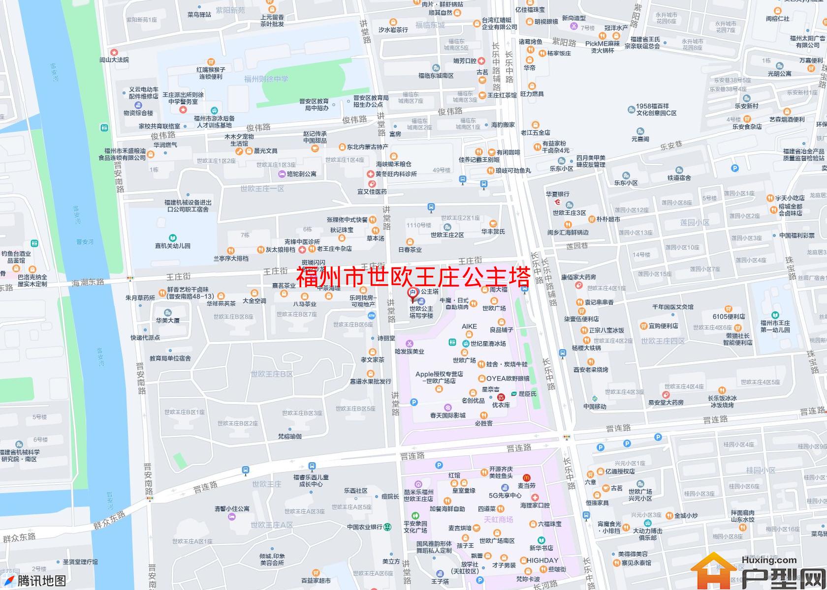 世欧王庄公主塔小区 - 户型网