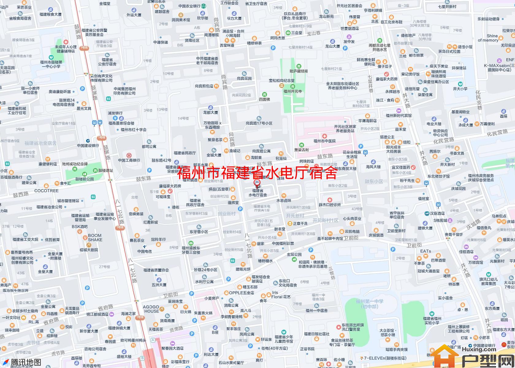 福建省水电厅宿舍小区 - 户型网