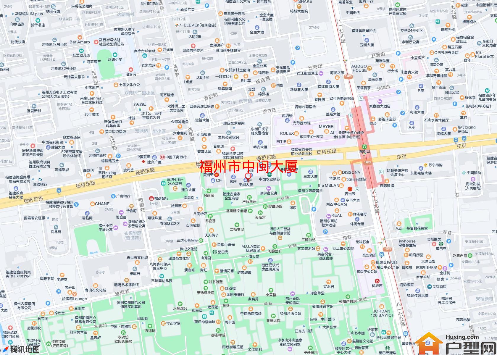 中闽大厦小区 - 户型网