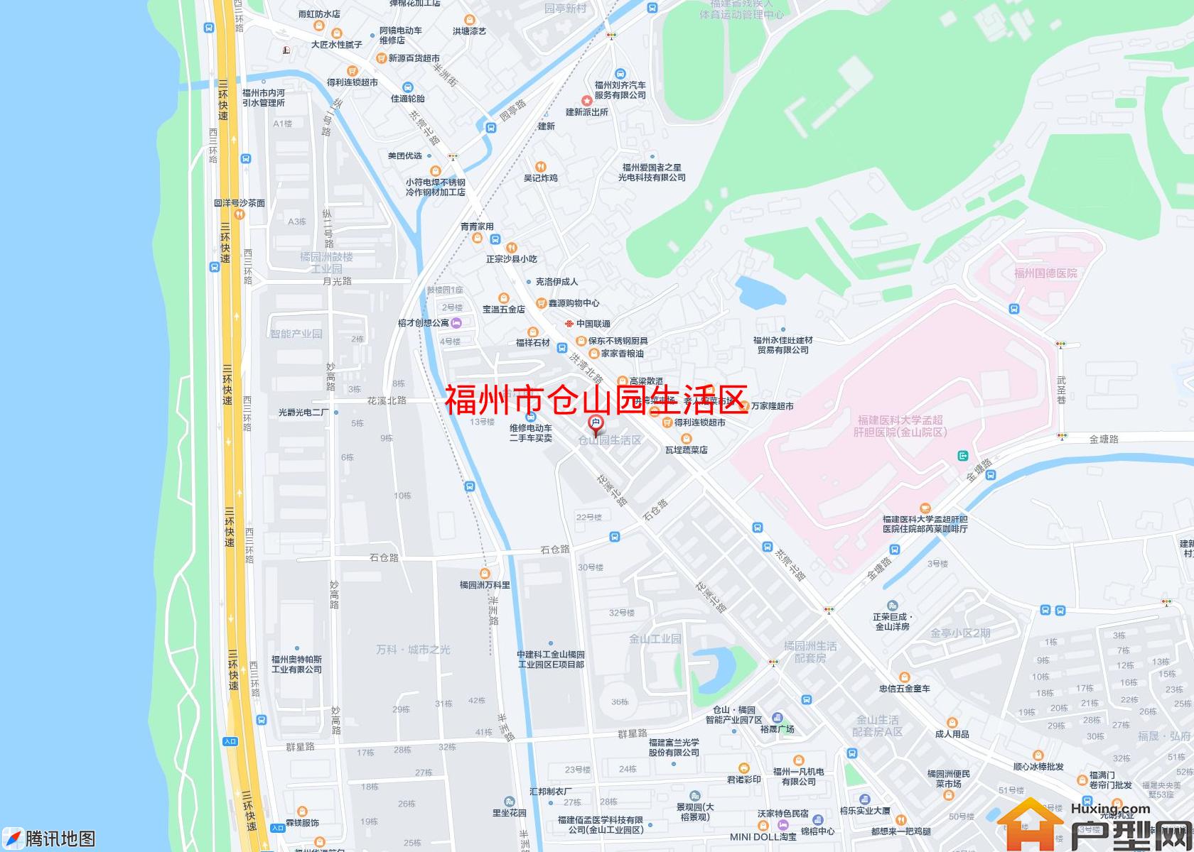 仓山园生活区小区 - 户型网