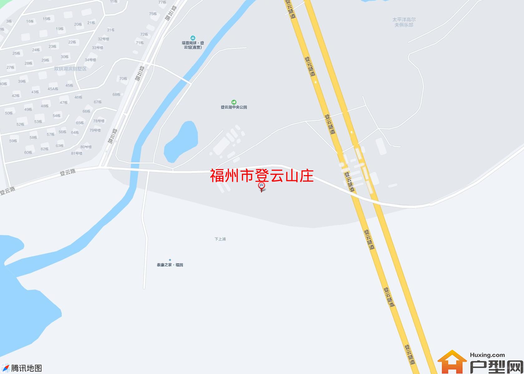 登云山庄小区 - 户型网