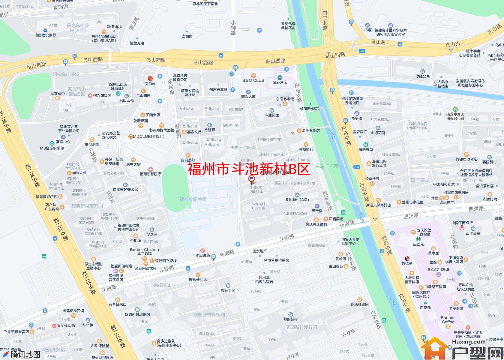 斗池新村B区小区 - 户型网