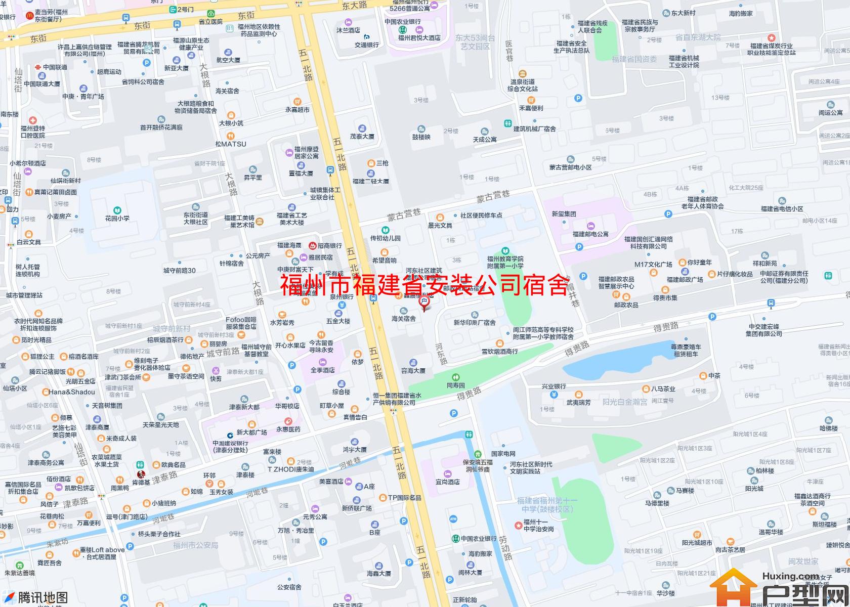 福建省安装公司宿舍小区 - 户型网