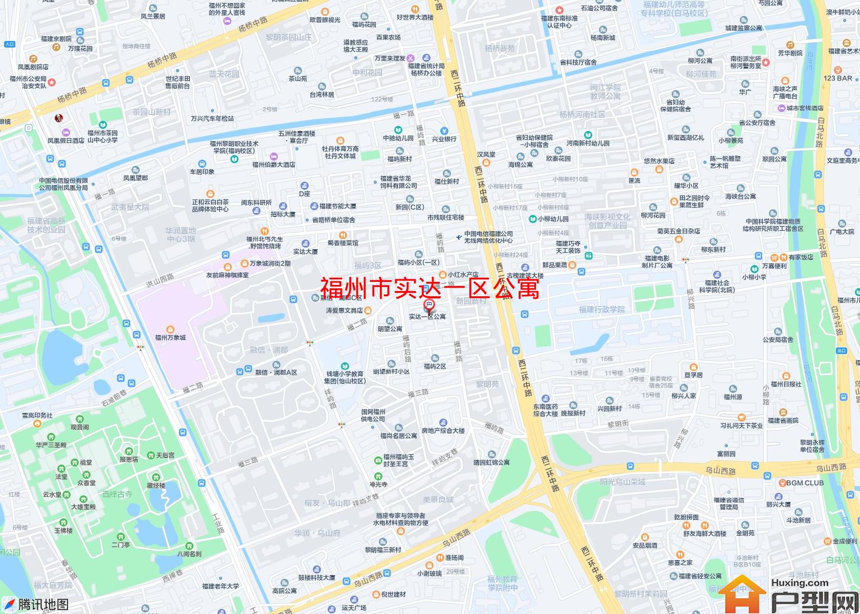 实达一区公寓小区 - 户型网