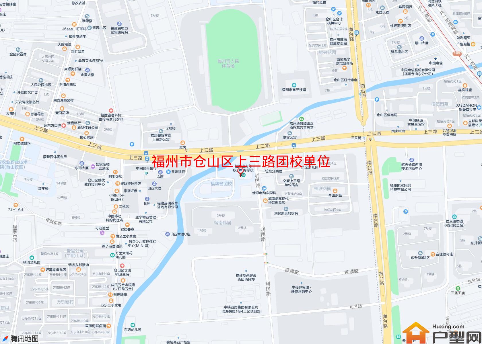 仓山区上三路团校单位宿舍小区 - 户型网
