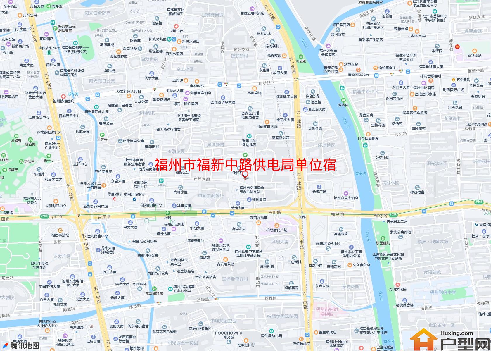 福新中路供电局单位宿舍小区 - 户型网