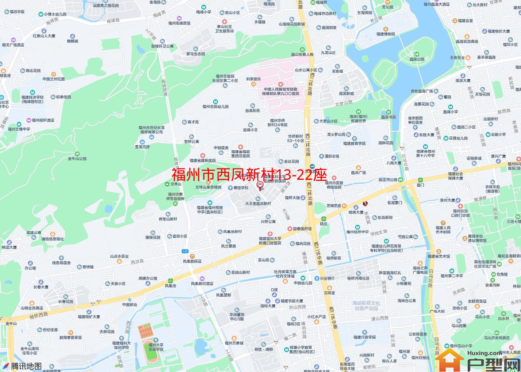 西凤新村13-22座小区 - 户型网