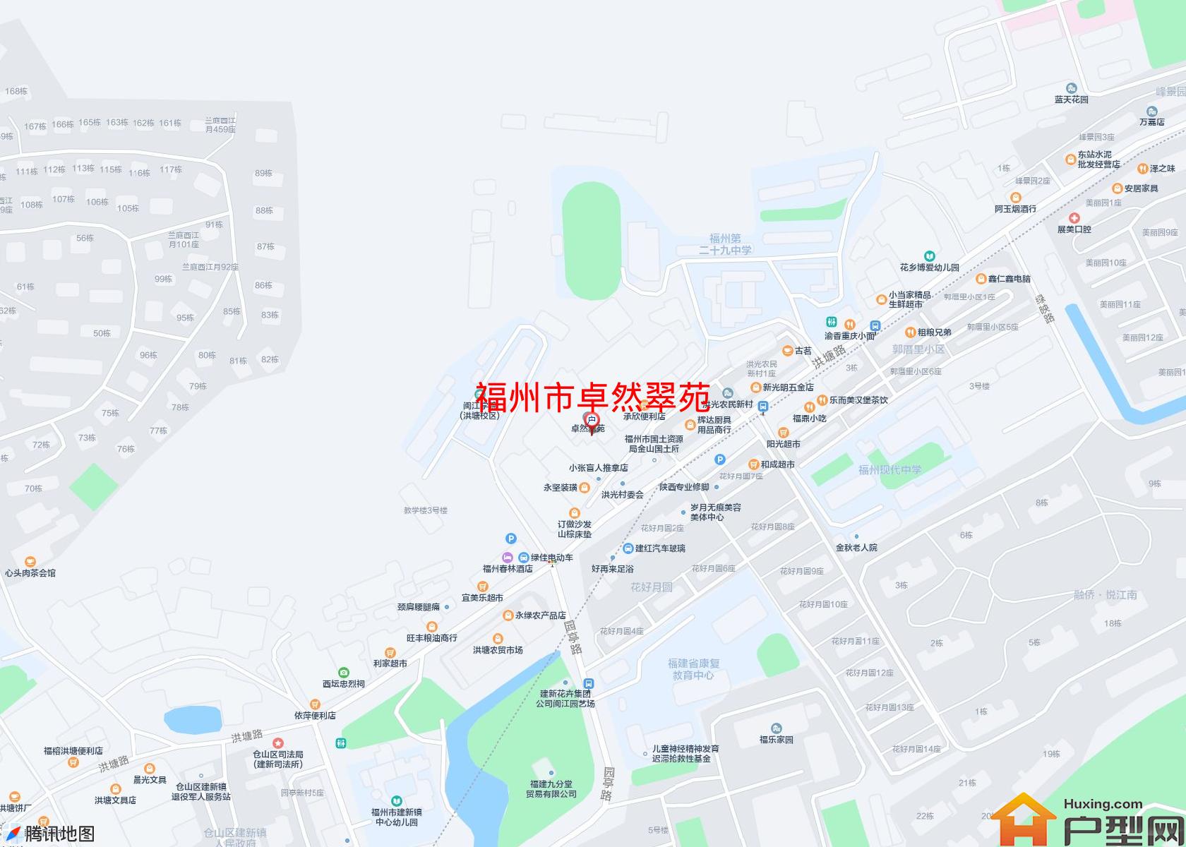 卓然翠苑小区 - 户型网