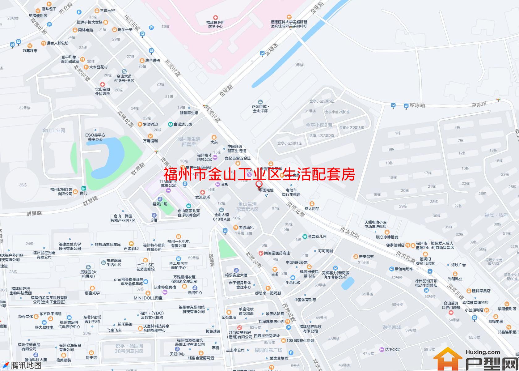 金山工业区生活配套房小区 - 户型网