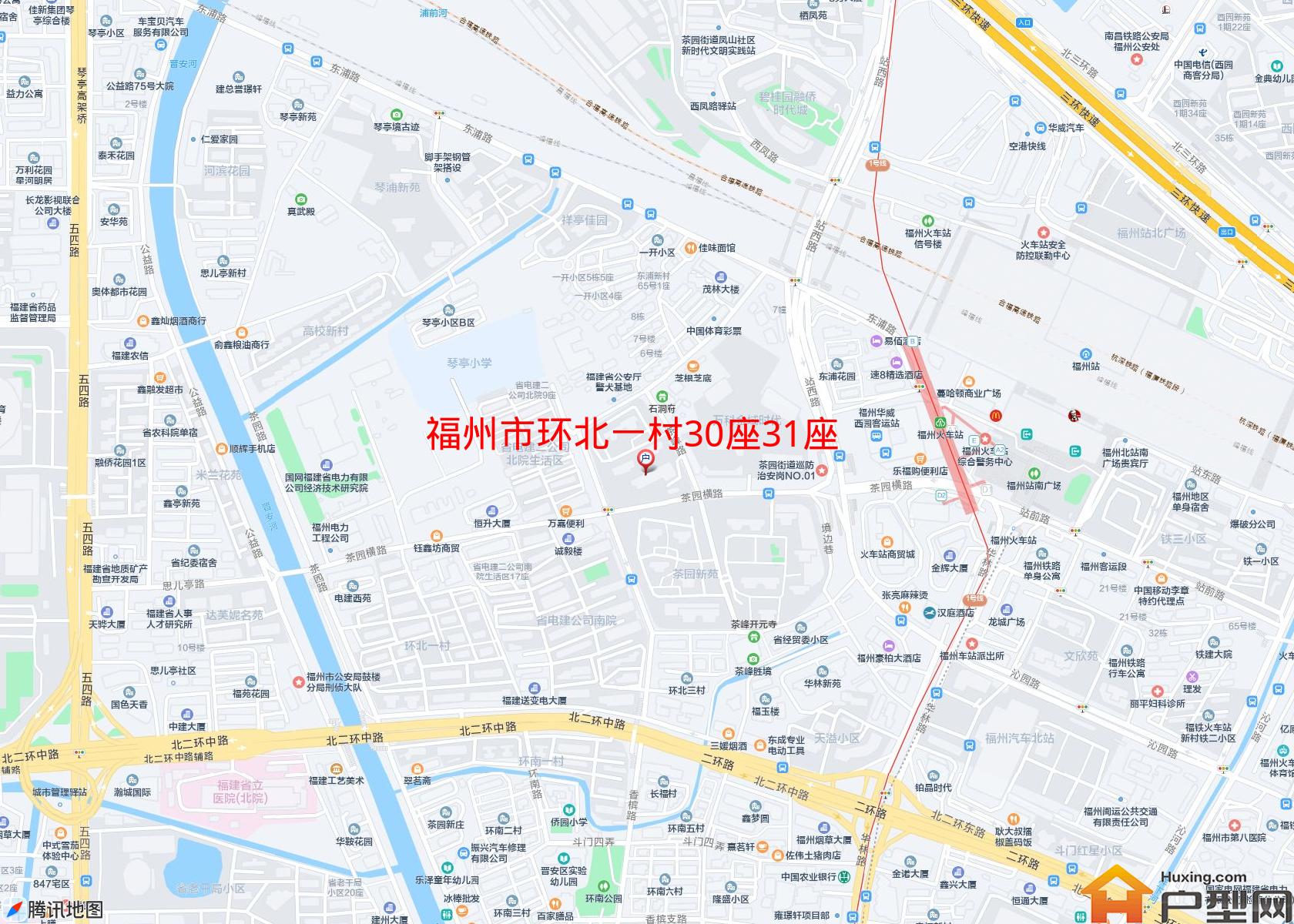 环北一村30座31座32座小区 - 户型网