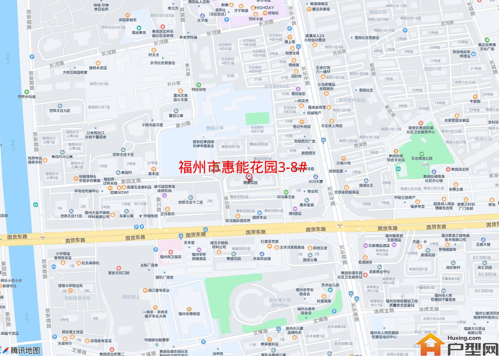 惠能花园3-8#小区 - 户型网