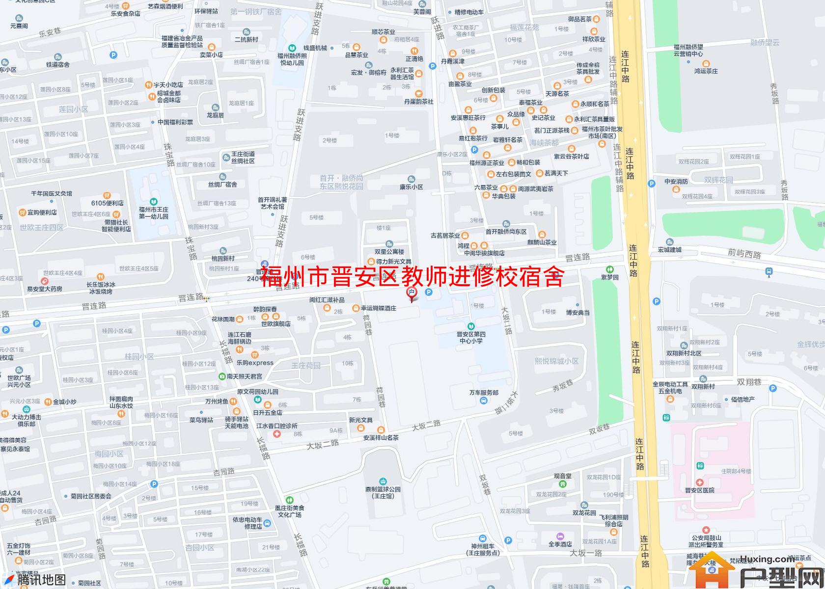 晋安区教师进修校宿舍小区 - 户型网