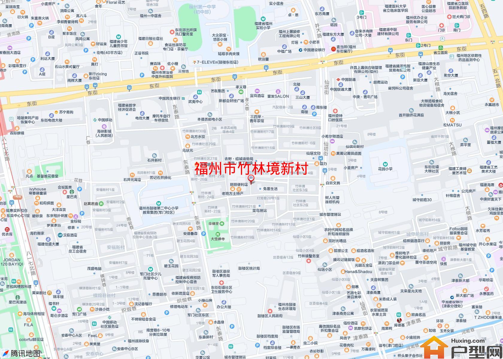 竹林境新村小区 - 户型网