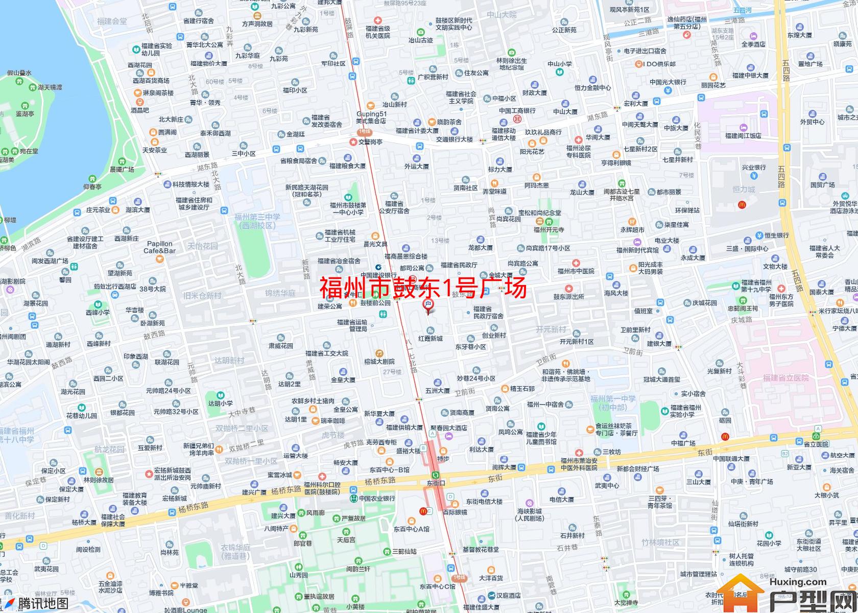 鼓东1号广场小区 - 户型网