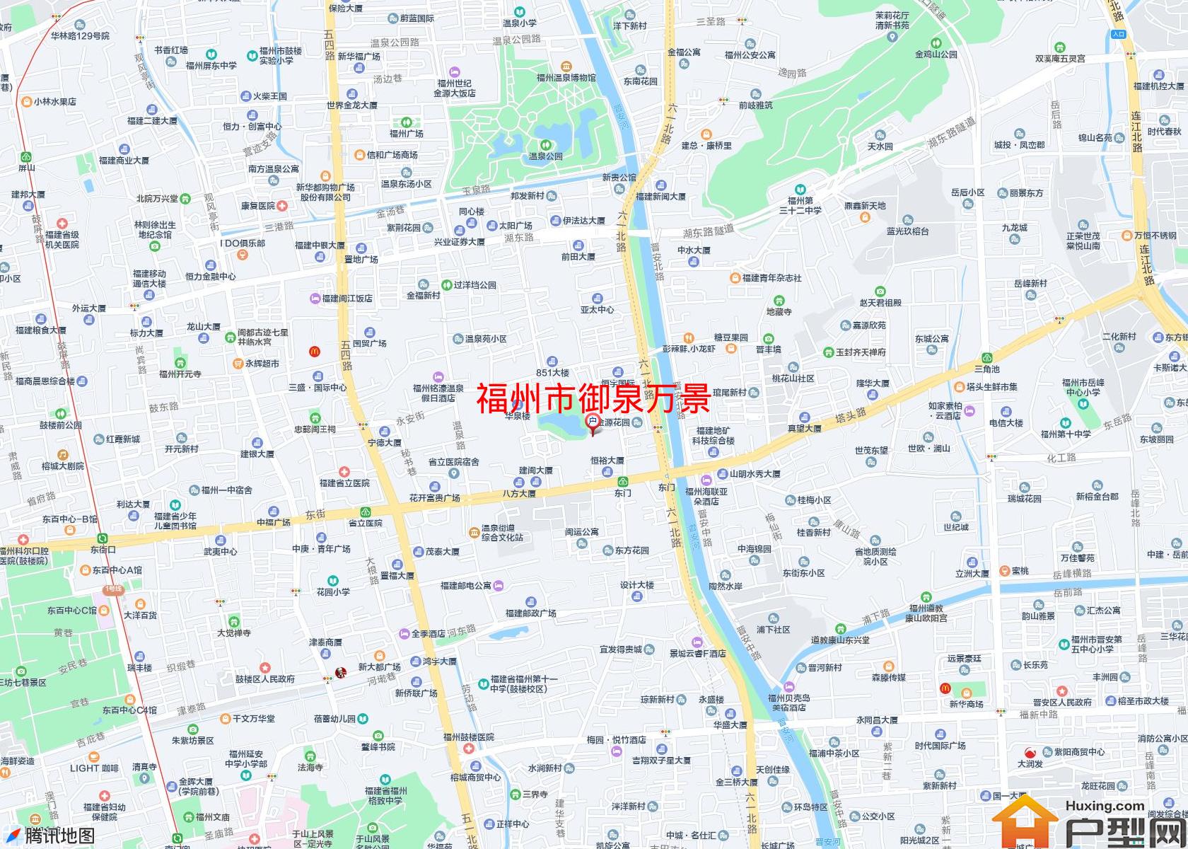 御泉万景小区 - 户型网