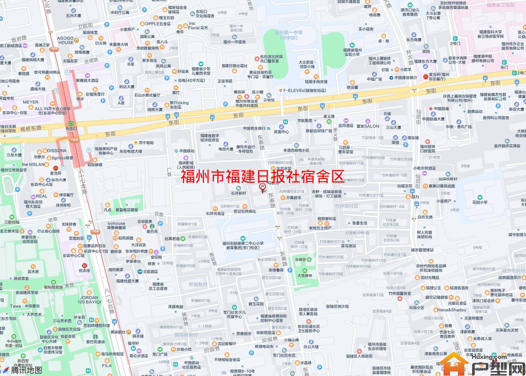 福建日报社宿舍区小区 - 户型网