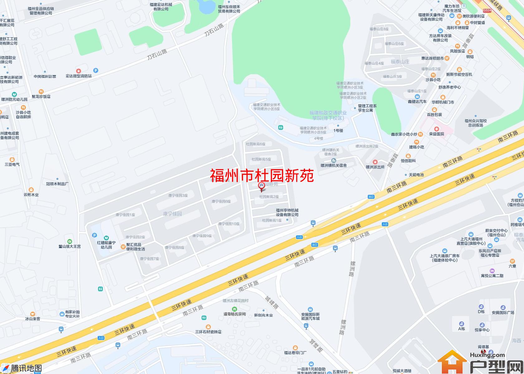 杜园新苑小区 - 户型网