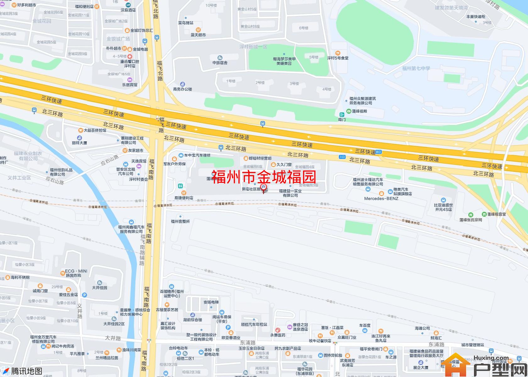 金城福园小区 - 户型网