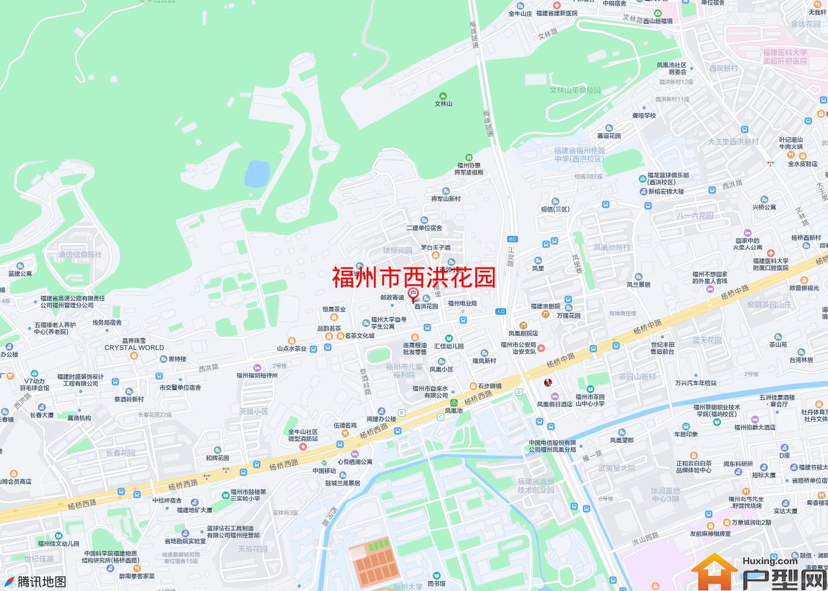 西洪花园小区 - 户型网