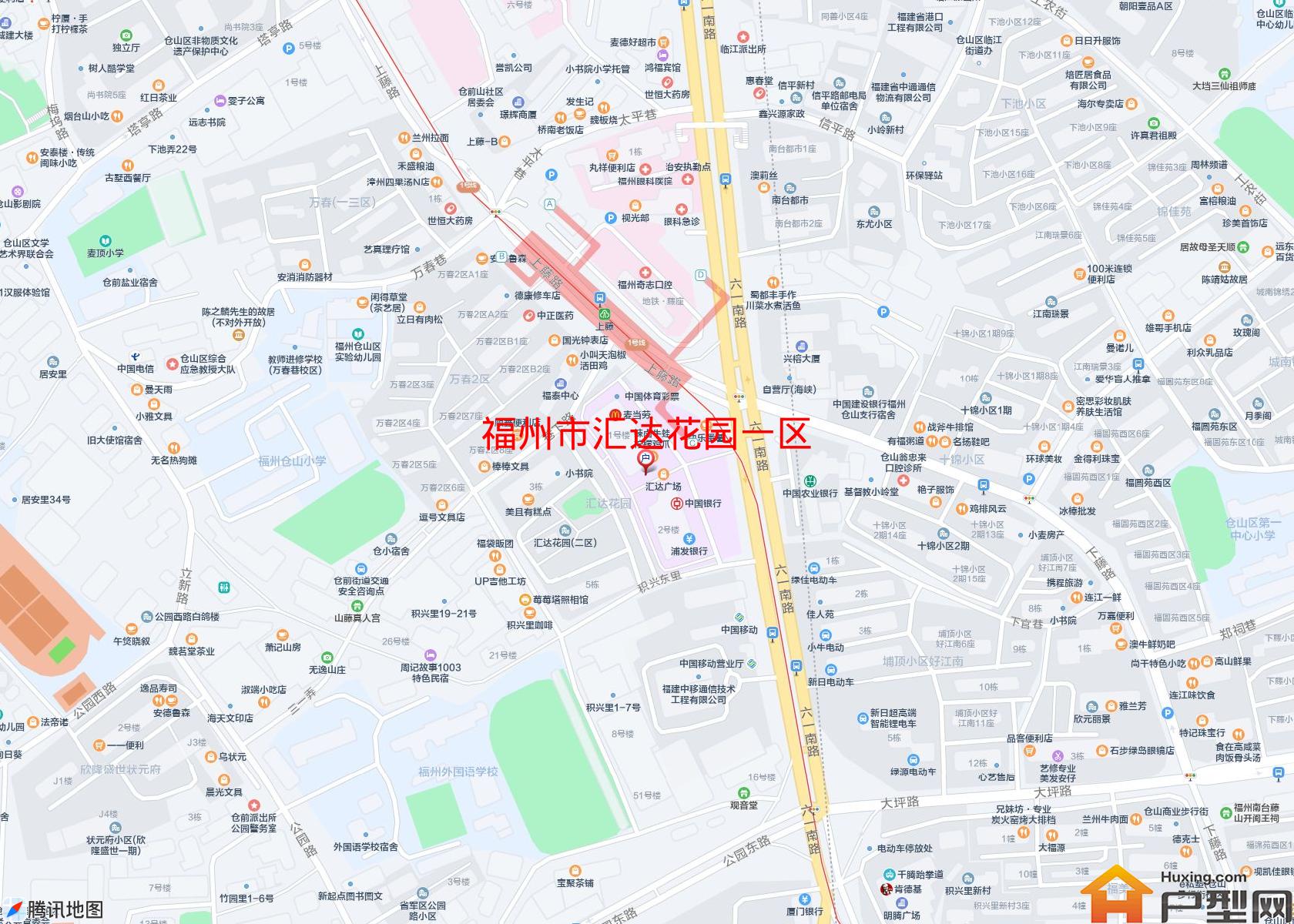 汇达花园一区小区 - 户型网