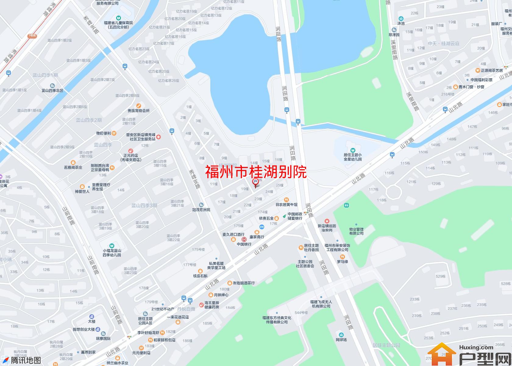 桂湖别院小区 - 户型网