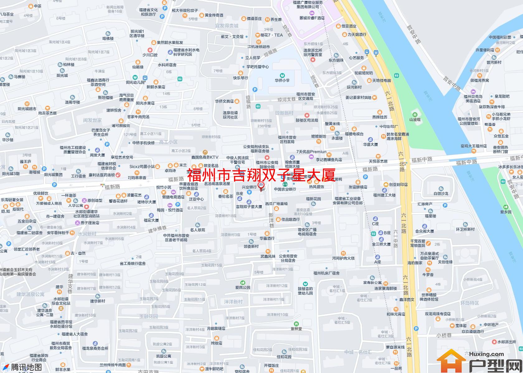 吉翔双子星大厦小区 - 户型网