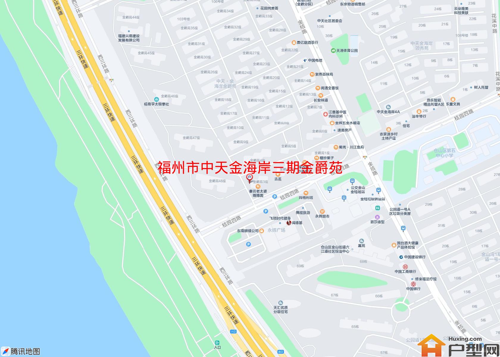 中天金海岸三期金爵苑(别墅)小区 - 户型网