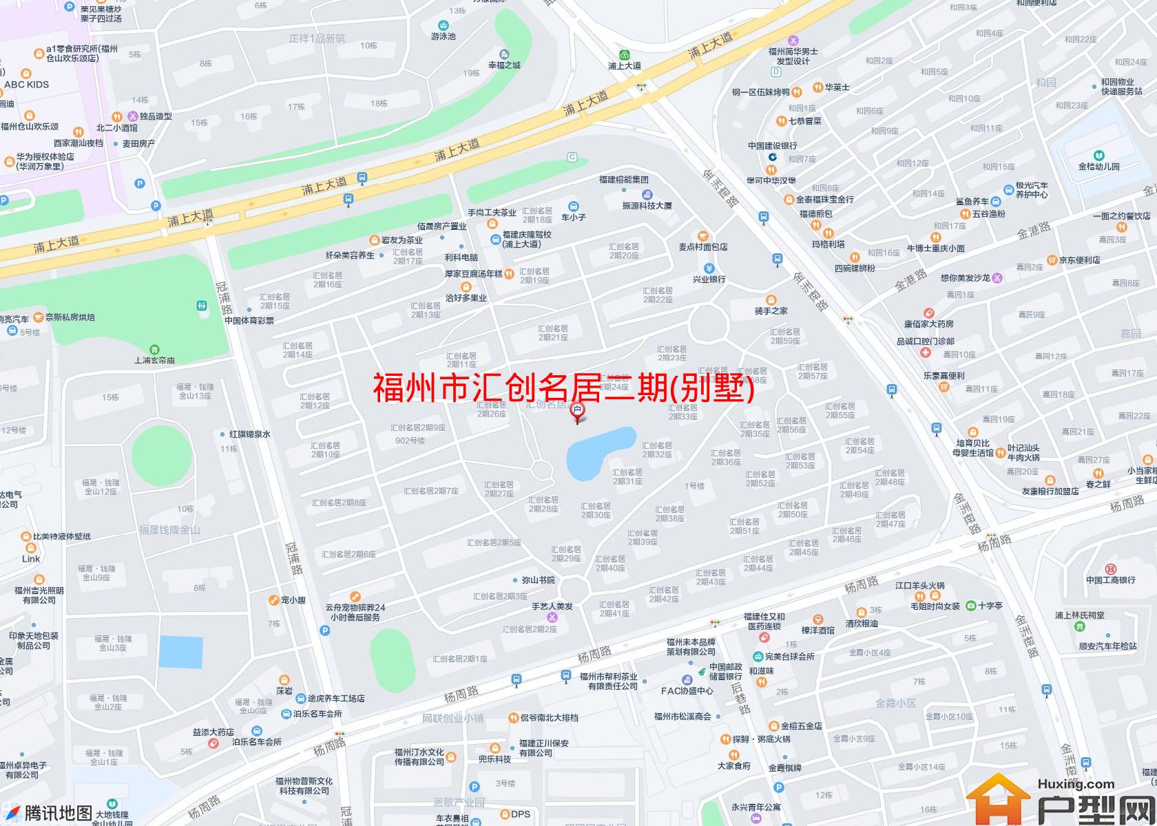 汇创名居二期(别墅)小区 - 户型网