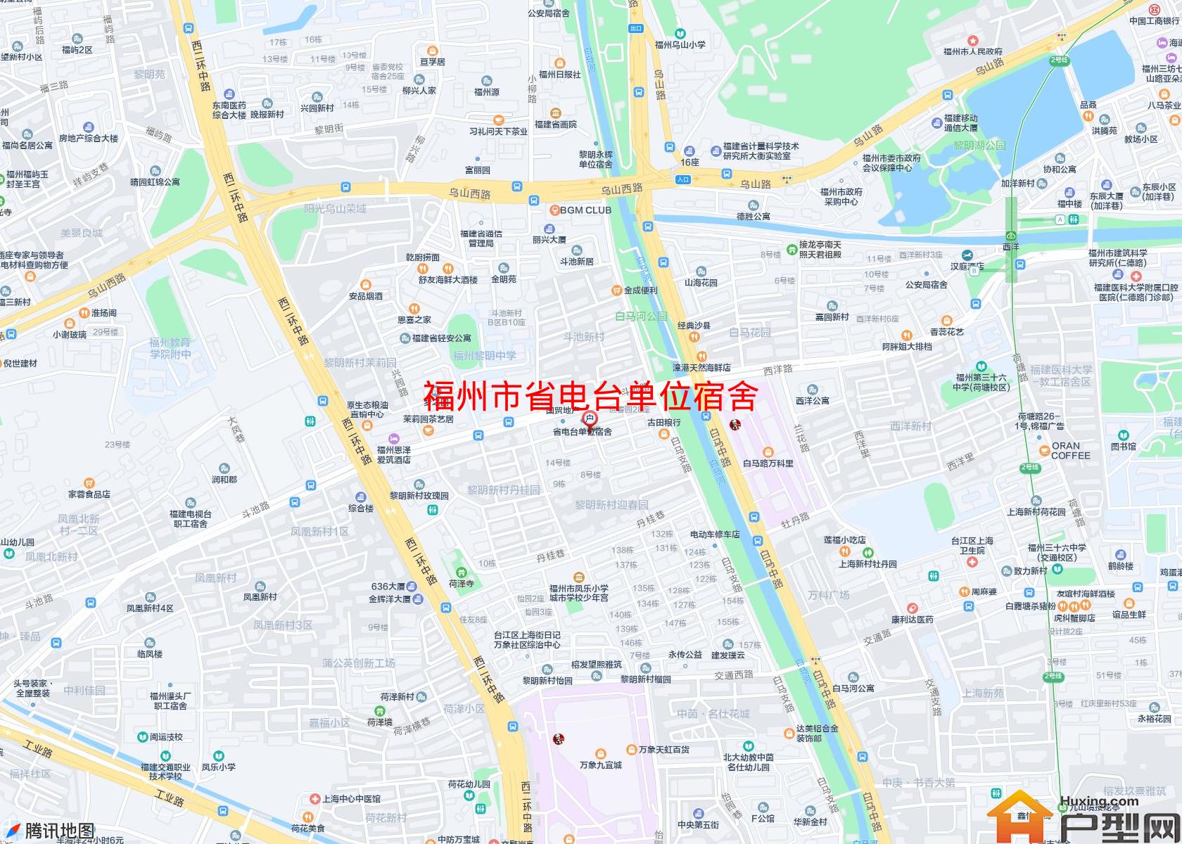 省电台单位宿舍小区 - 户型网