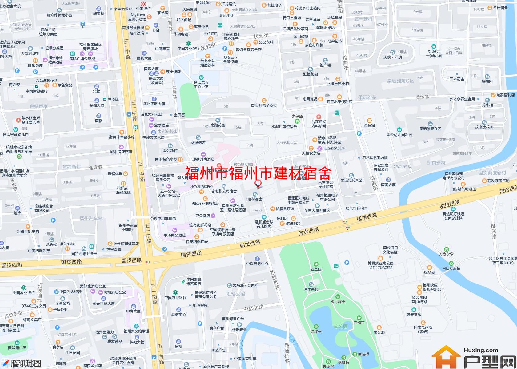 福州市建材宿舍小区 - 户型网