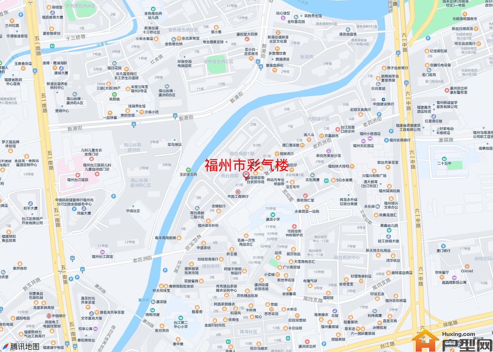 彩气楼小区 - 户型网