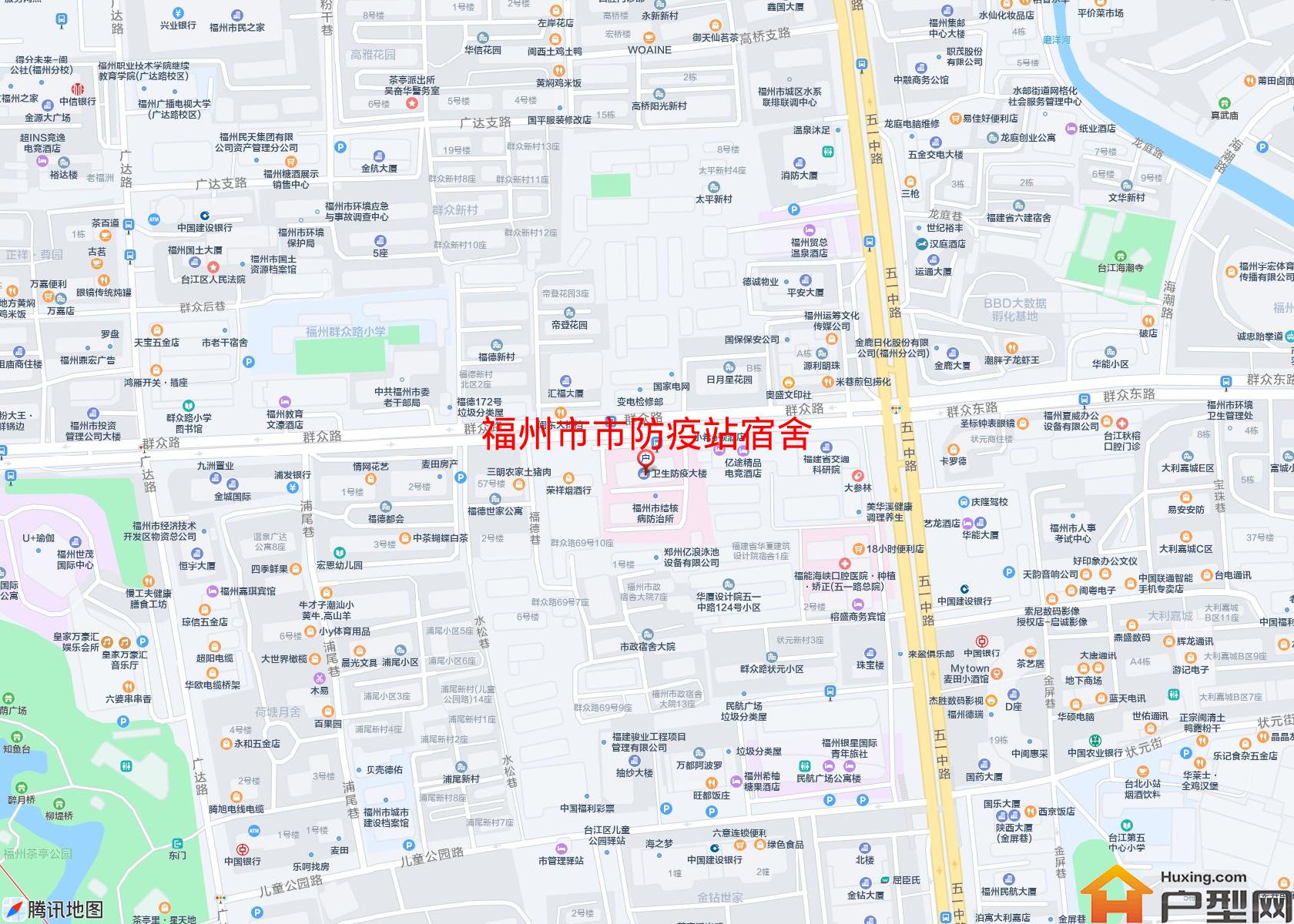 市防疫站宿舍小区 - 户型网